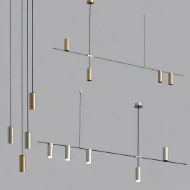 Light Geometric Pendant Light Chandelier Collection